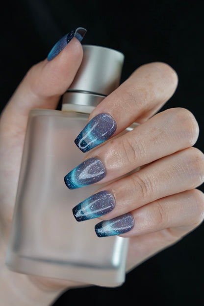 Ethereal Twilight with Cat-Eye Effect