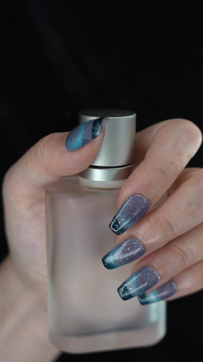 Ethereal Twilight with Cat-Eye Effect